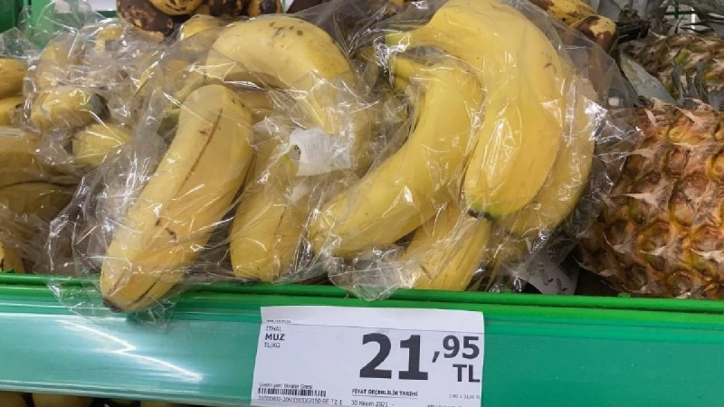 Yerli muz ucuzladı, ithali ise 20 lirayı aştı